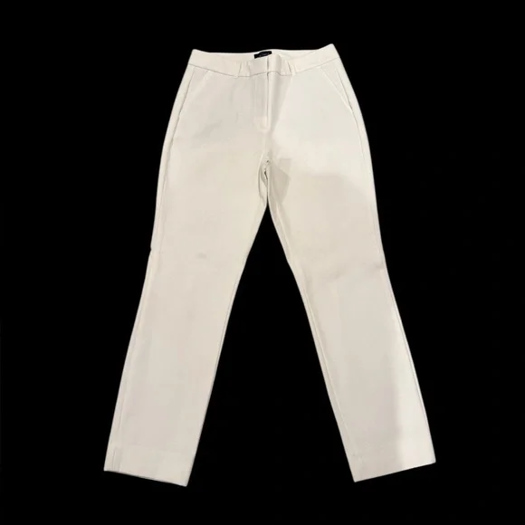 🩵WHBM White Classic Slim Ankle Comfort Stretch Trousers - Picture 2 of 10